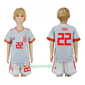 Španjolska Dres Isco 22 Dječji Gostujući Svjetsko prvenstvo 2018